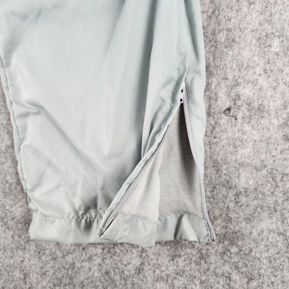 VTG NWT 80s 90 Adidas One World Track Pants Men L Blue Trefoil Nylon Windbreaker